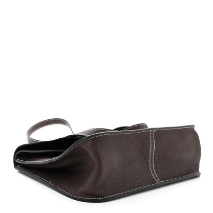 Hermes Barenia Faubourg Halzan 31 Ebene Cacao 4 of 11