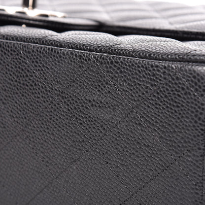 Chanel Caviar Quilted Maxi Double Flap Black 11 of 12