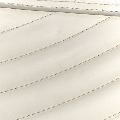 Chloe Calfskin Quilted Drew Bijou Shoulder Bag Natural White 18 of 22
