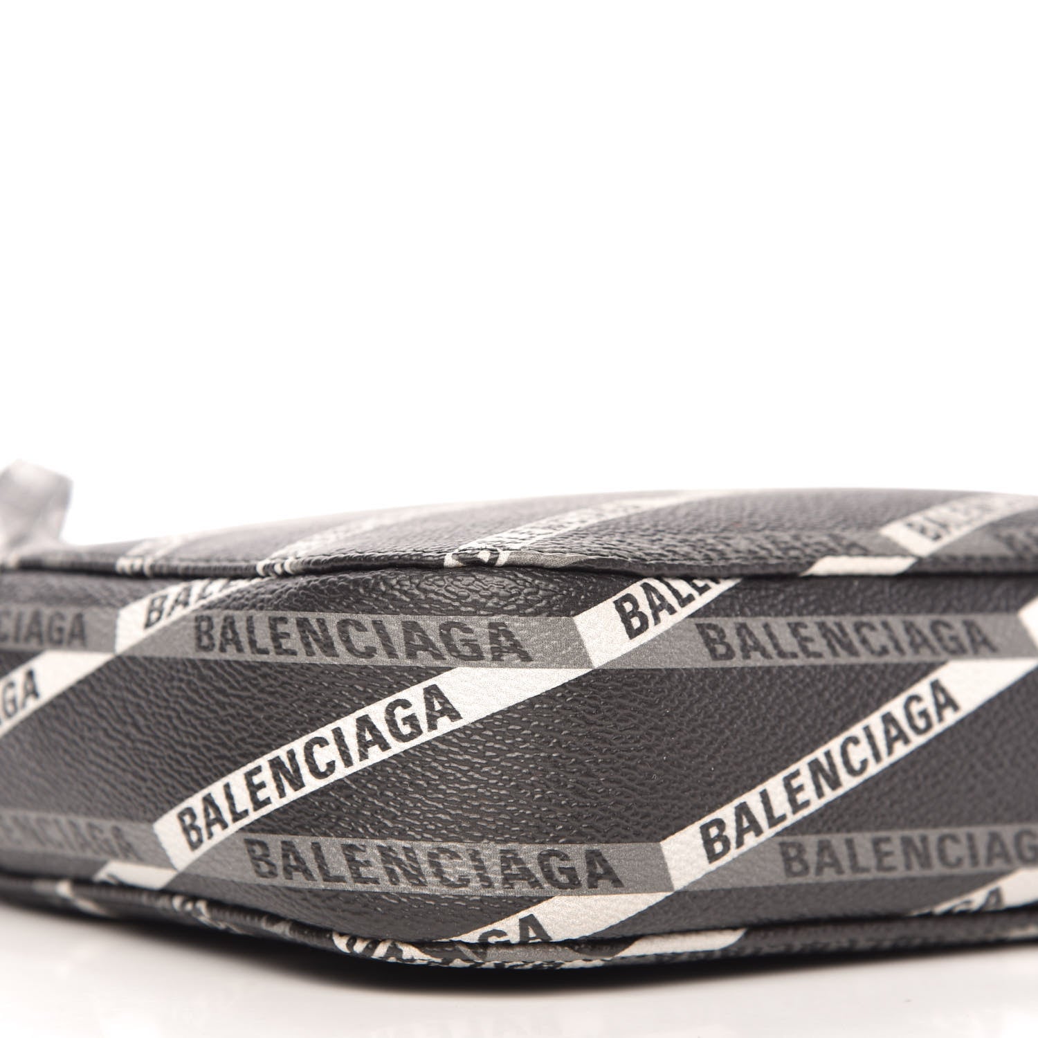 Balenciaga Coated Canvas Losange Monogram S Camera Bag Black Grey 6 of 10