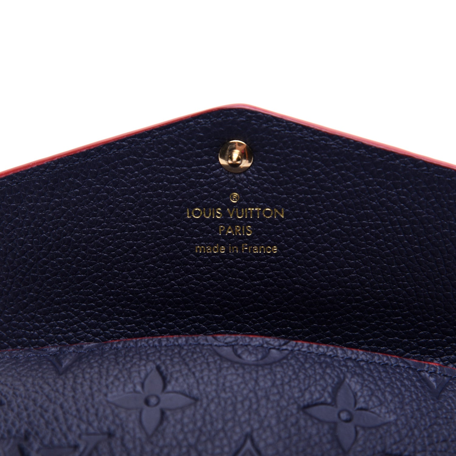 Louis Vuitton Empreinte Key Pouch Marine Rouge 8 of 10