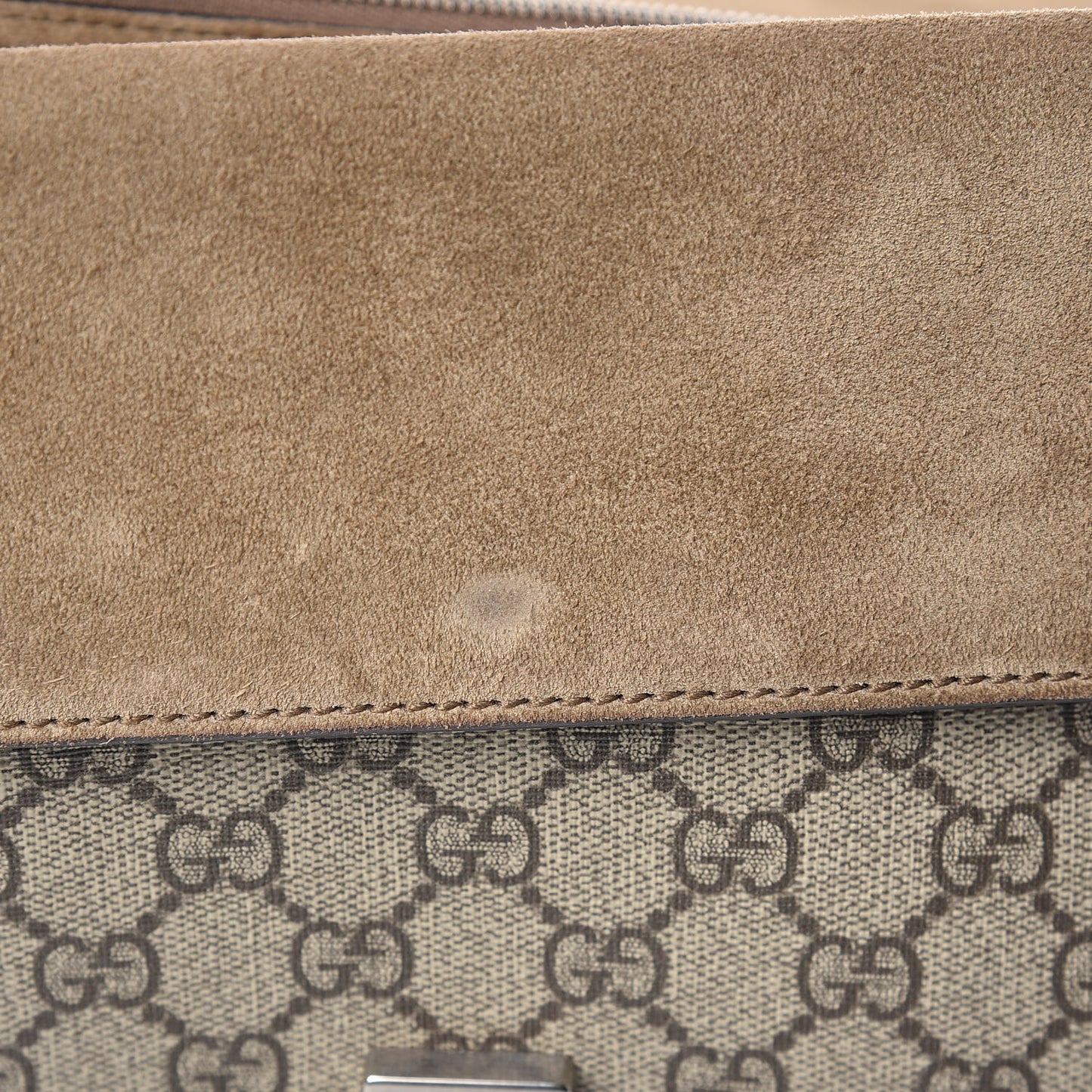 GG Supreme Monogram Small Dionysus Shoulder Bag Taupe