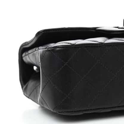 Chanel Lambskin Quilted Mini Rectangular Flap So Black 6 of 9