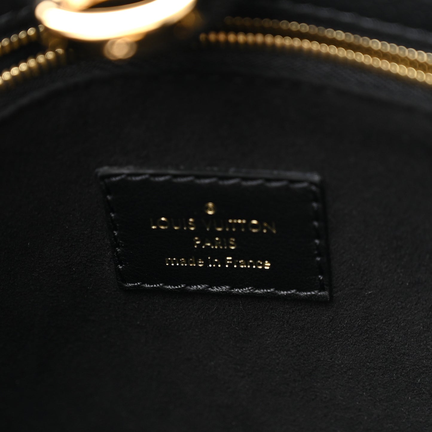Calfskin Monogram On My Side PM Black