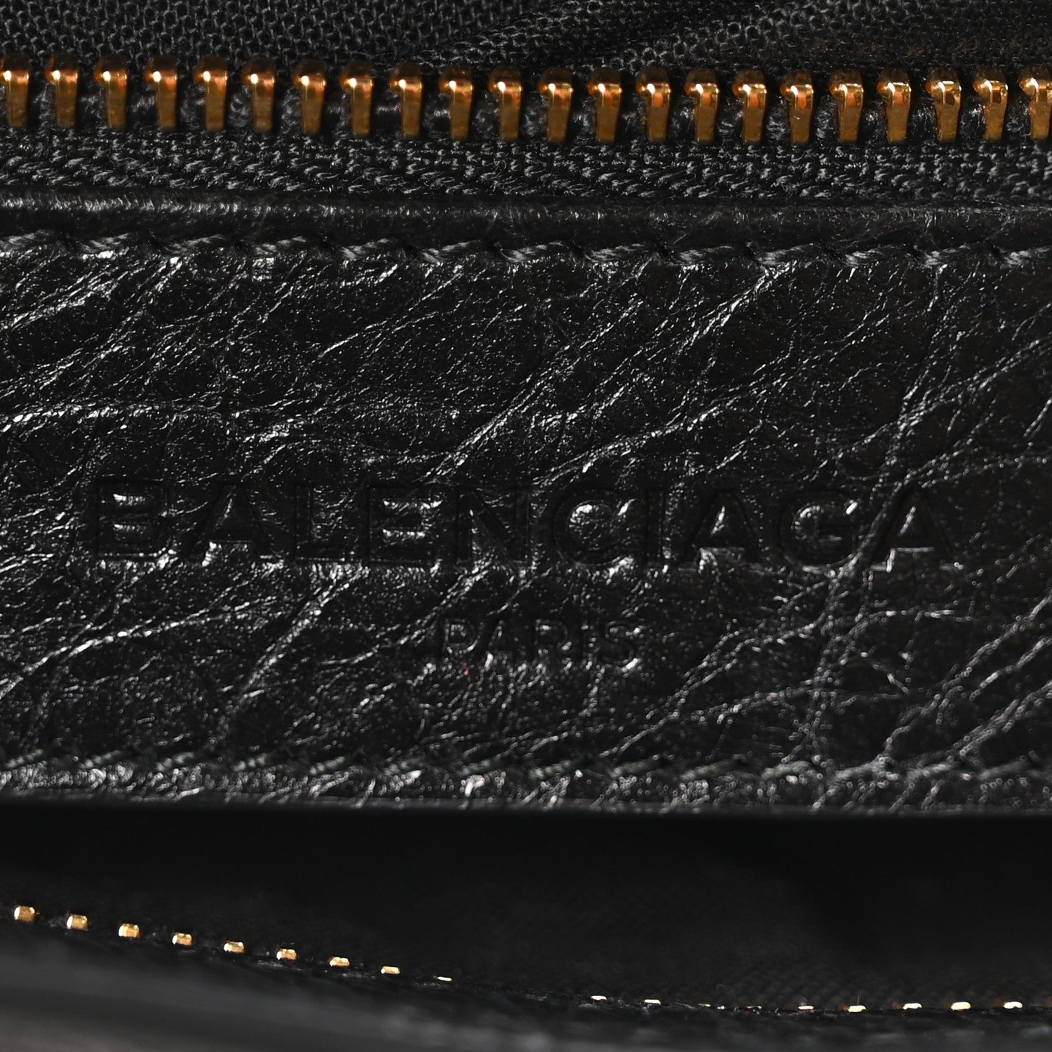 Balenciaga Agneau Classic Gold Hardware Mini City Black 7 of 11