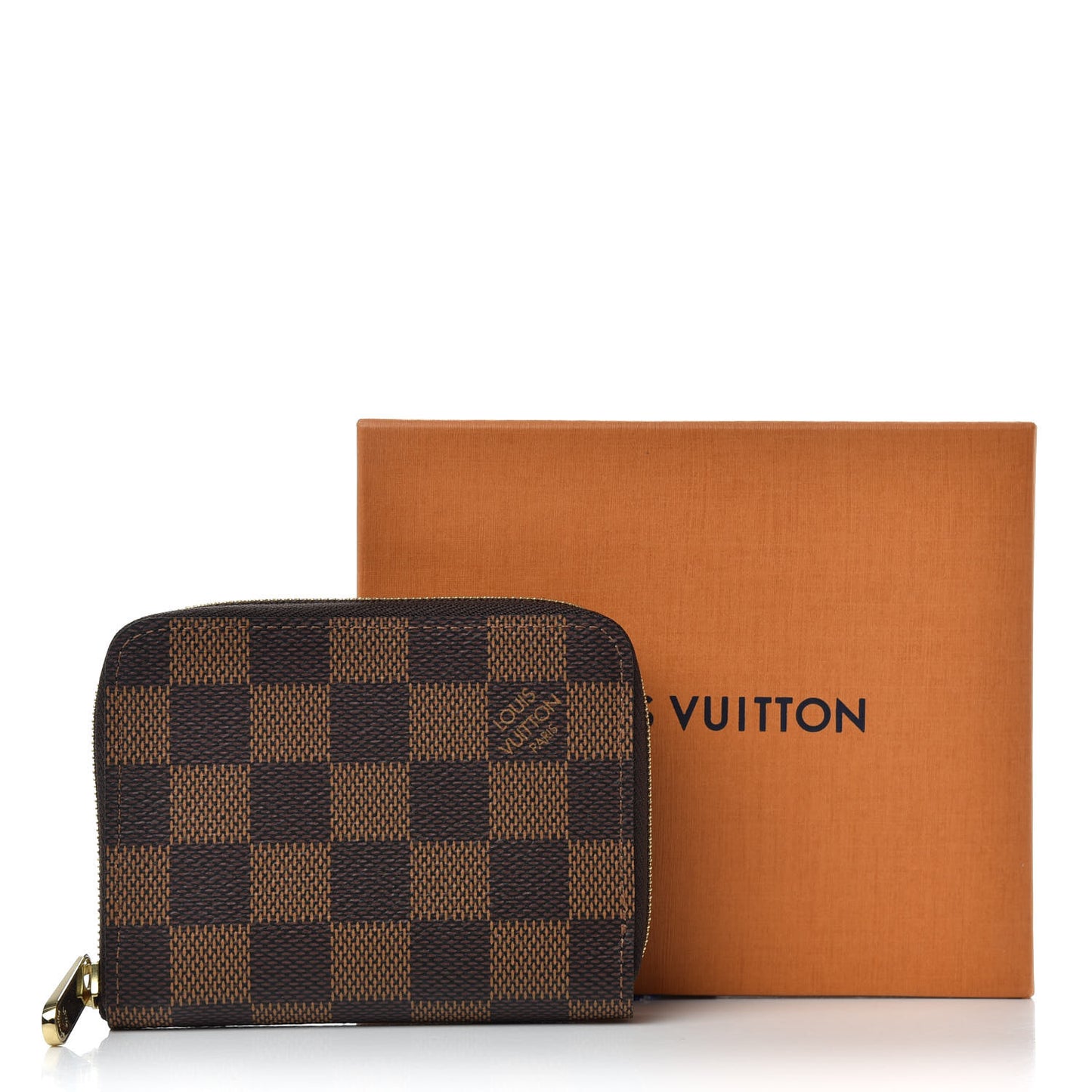 Damier Ebene Zippy Coin Purse