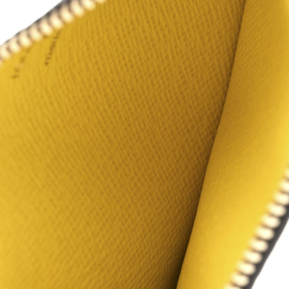 Louis Vuitton Monogram Zipped Romy Card Holder Yellow 5 of 8