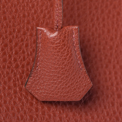 Hermes Togo Birkin 35 Brique 28 of 34