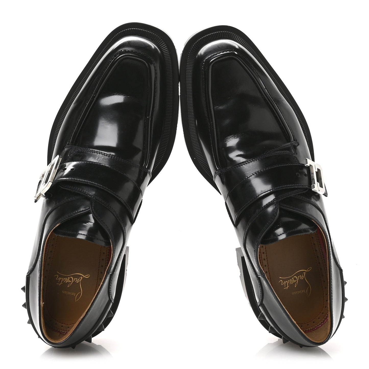 Calfskin Our Georges Mens Loafers 42.5 Black