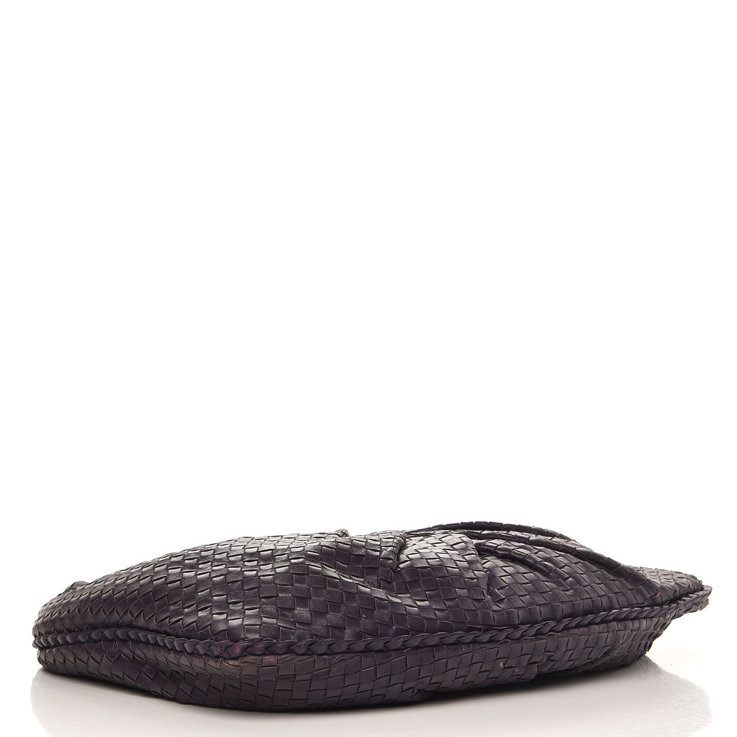 Nappa Intrecciato Pleated Large Veneta Hobo Turbolence
