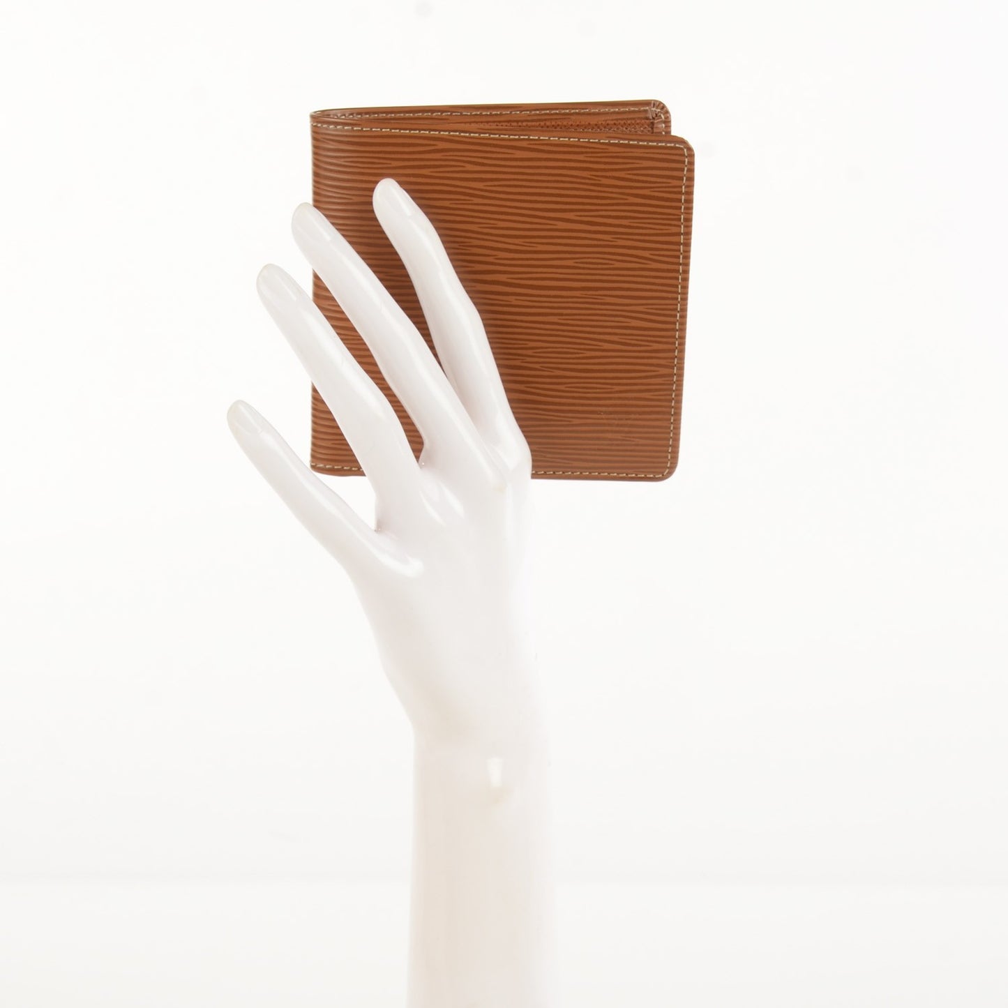 Epi Porte-Billets Cartes Credit Monnaie Wallet Cannelle