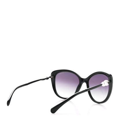Chanel Pearl Sunglasses 5338-H Black 4 of 8