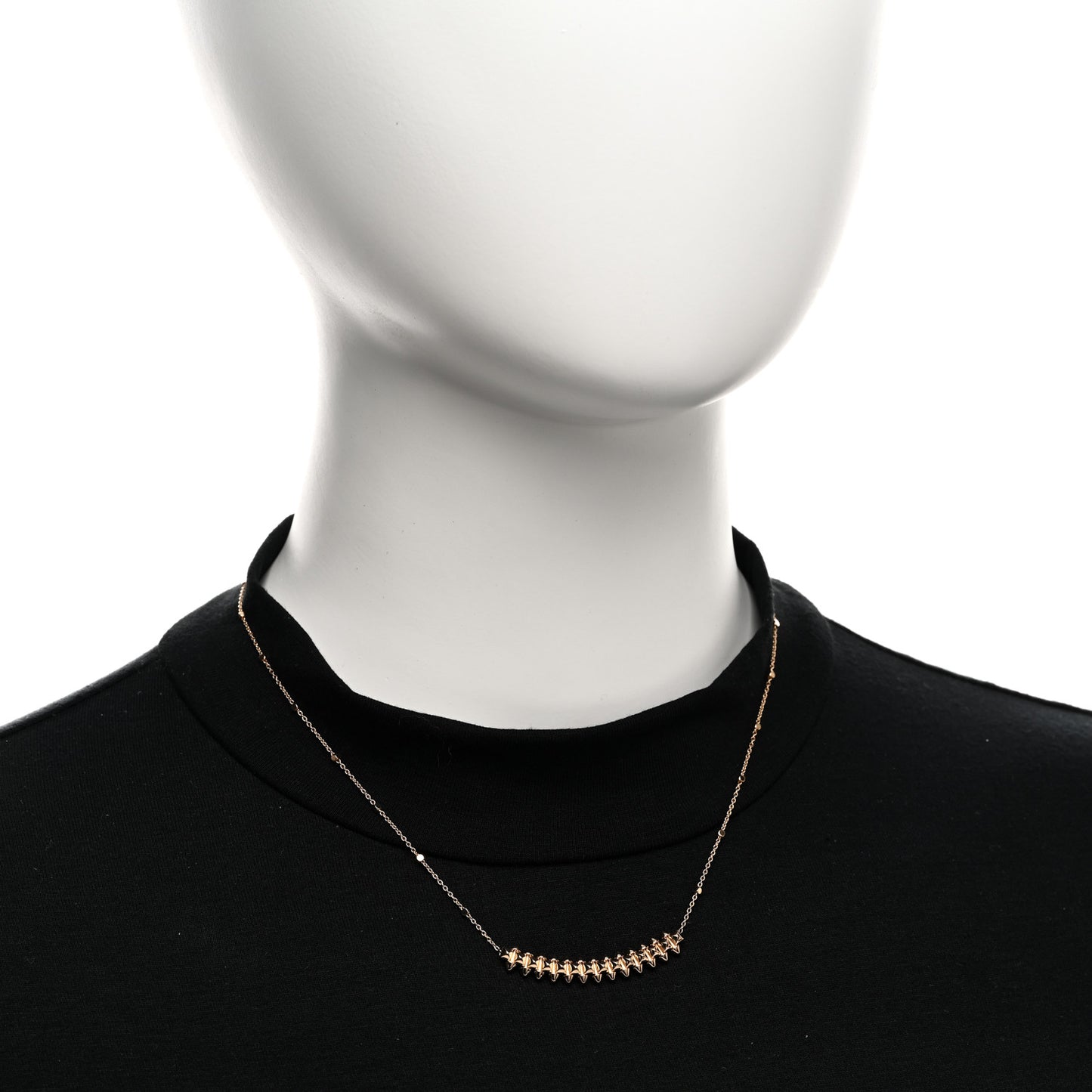 18K Pink Gold Medium Clash de Cartier Necklace