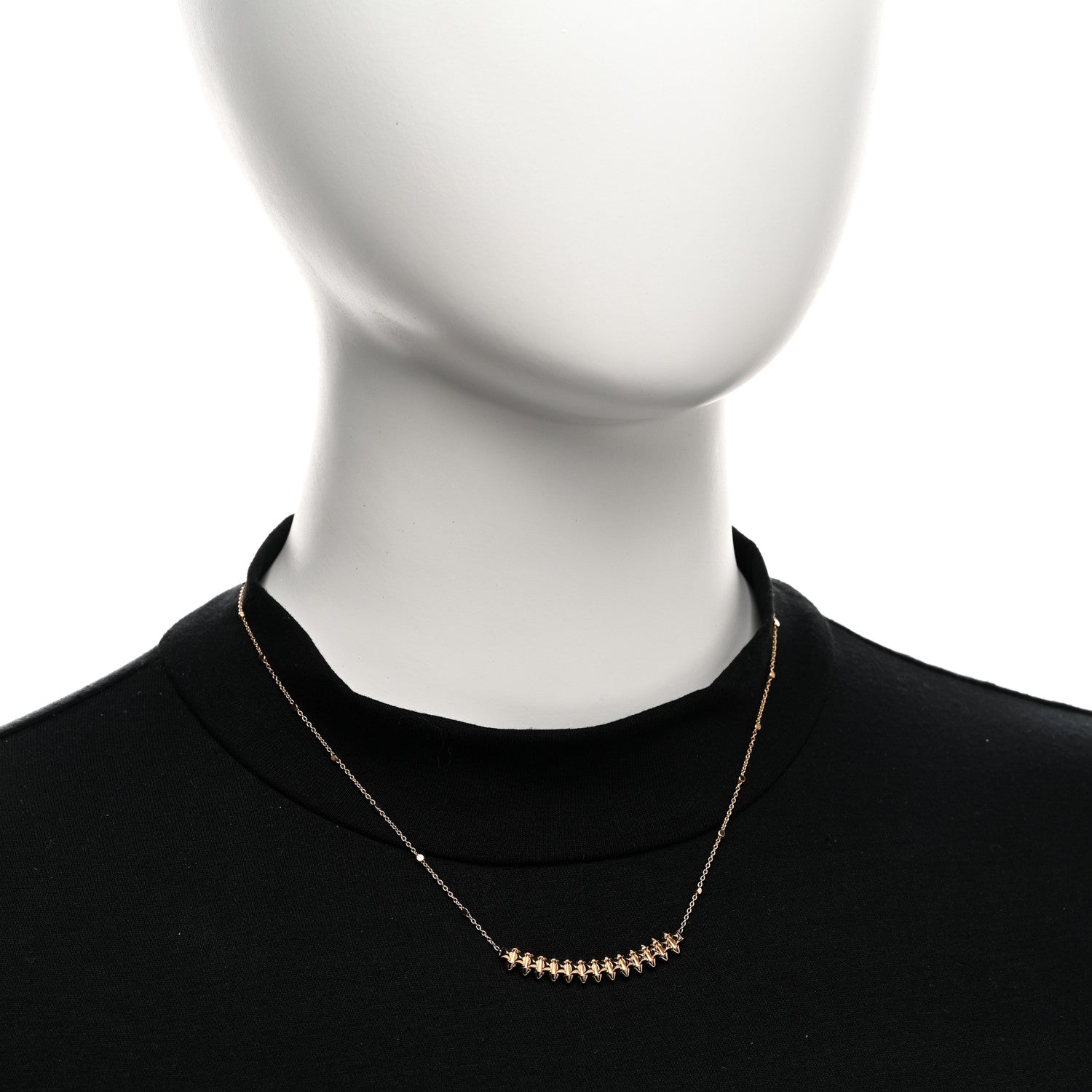Cartier 18K Pink Gold Medium Clash de Cartier Necklace 2 of 5
