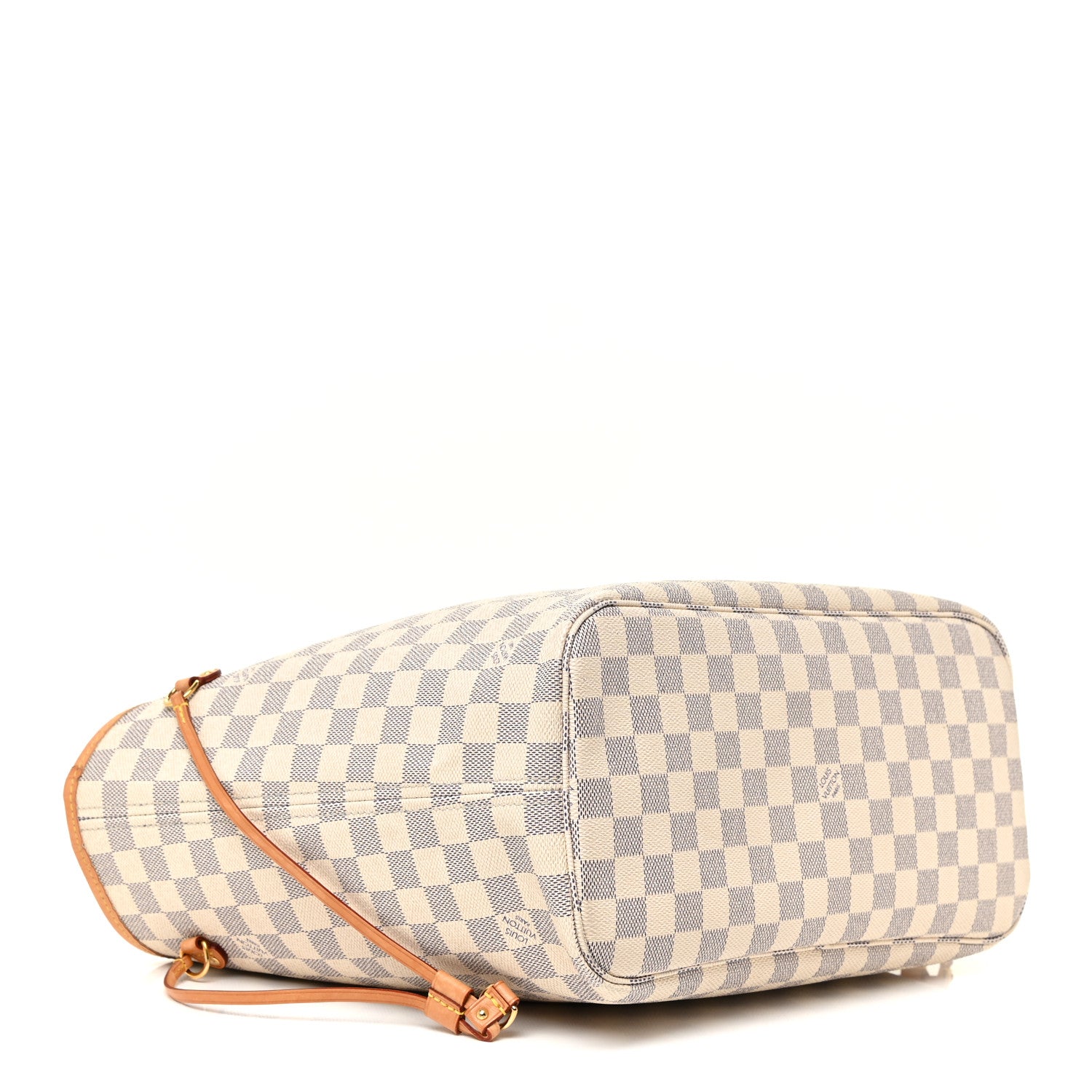 Louis Vuitton Damier Azur Neo Neverfull MM Rose Ballerine 4 of 22