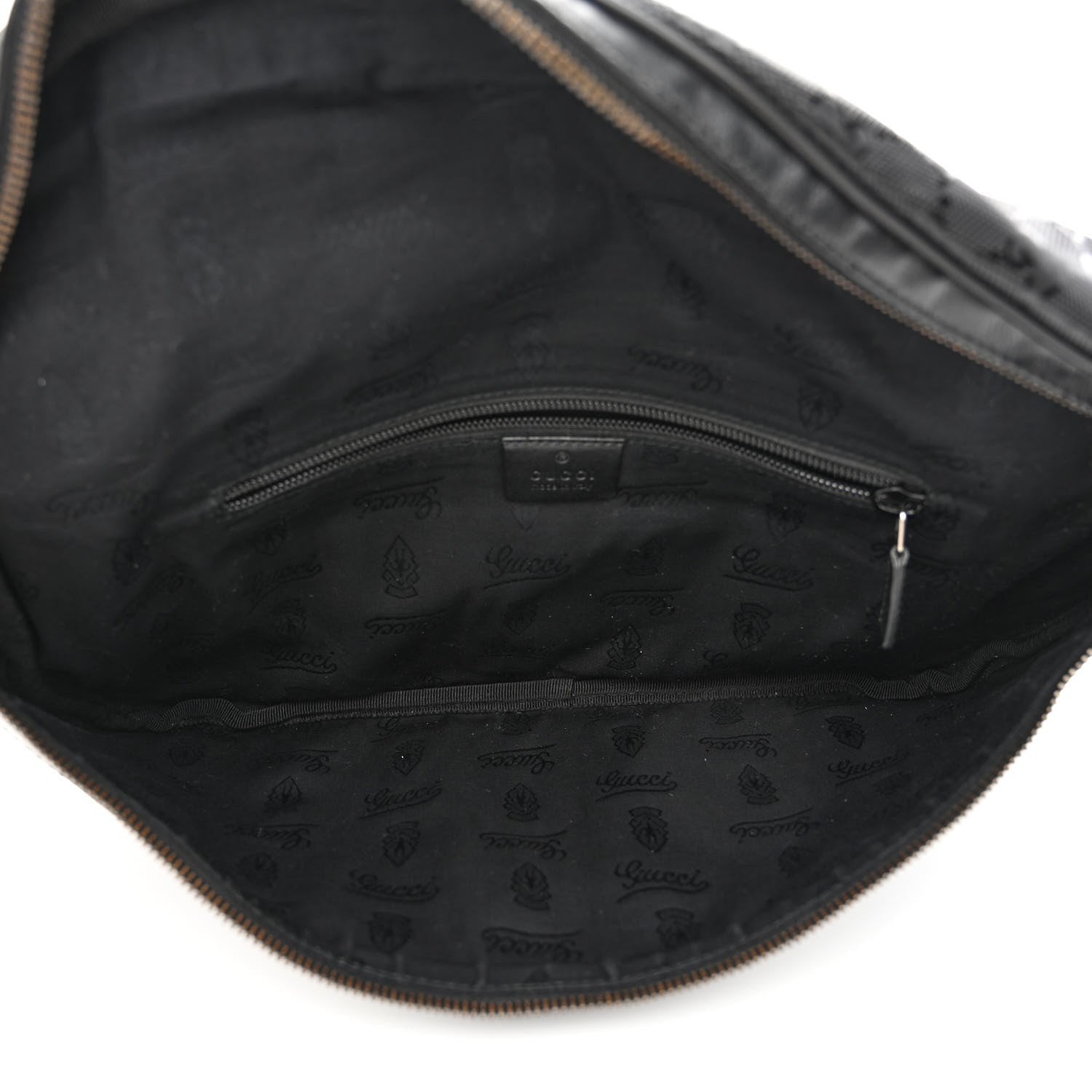 Gucci Imprime Monogram Belt Bag Black 5 of 10