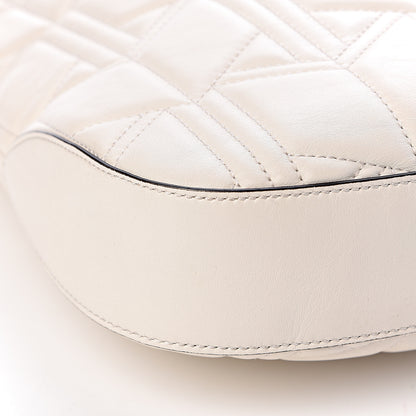 Gucci Calfskin Web Quilted Medium Dionysus Hobo White 11 of 13