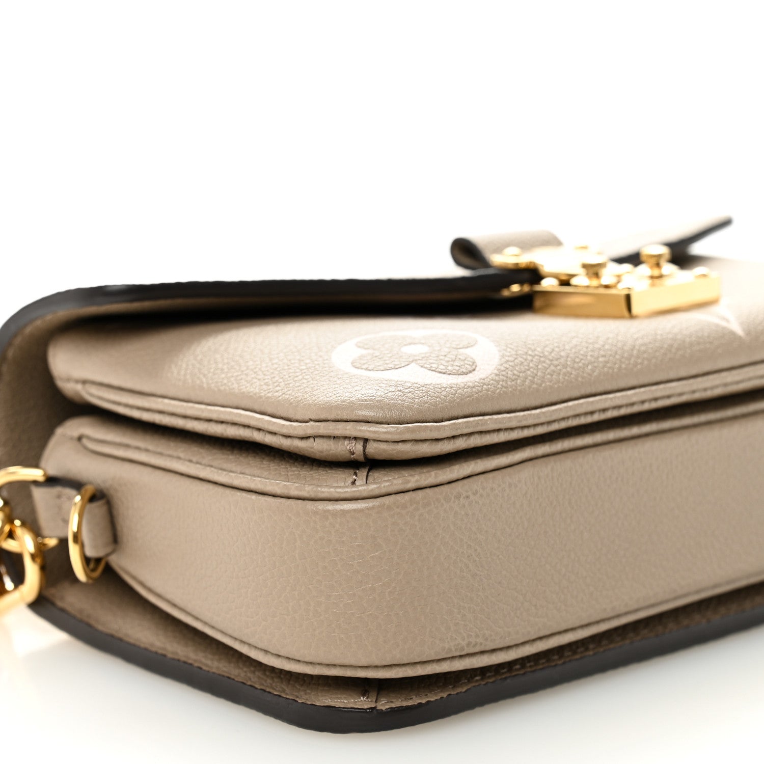 Louis Vuitton Empreinte Monogram Giant Pochette Metis East West Tourterelle Creme 7 of 8