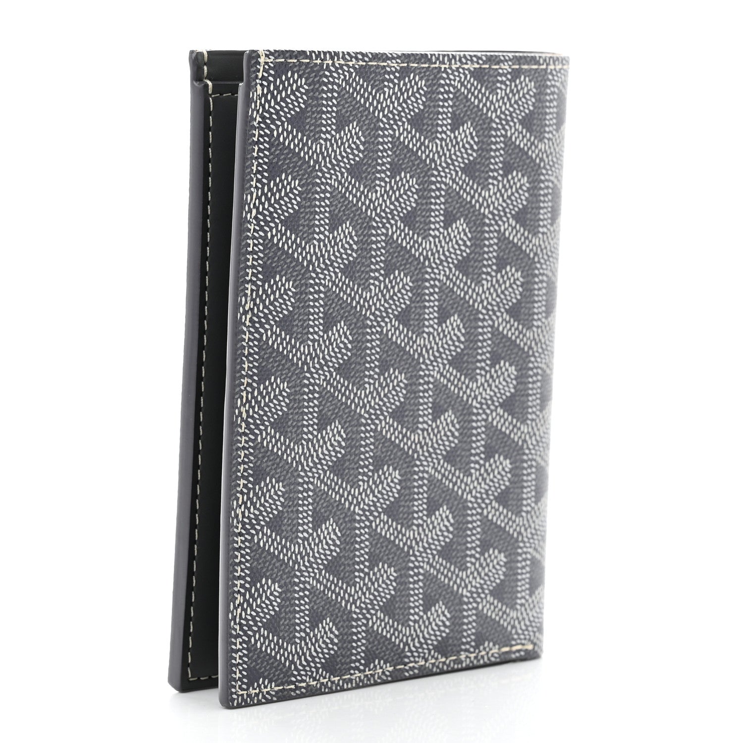 Goyard Goyardine Passport Wallet Grey 3 of 7