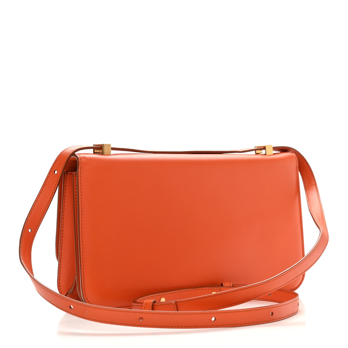 Spazzolato Calfskin Classic BV Classic Bag Orange