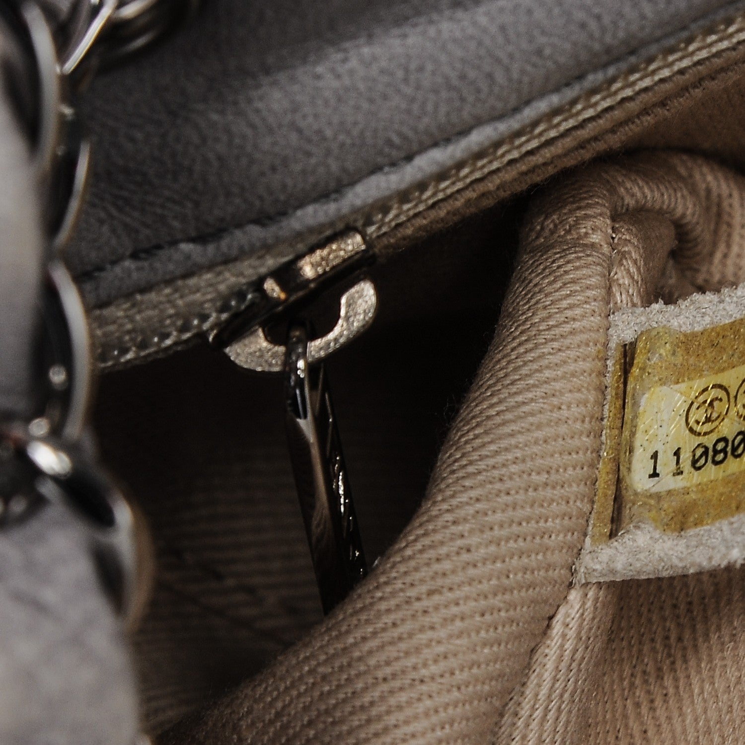 Chanel Lambskin Diagonal CC Chain Flap 7 of 7