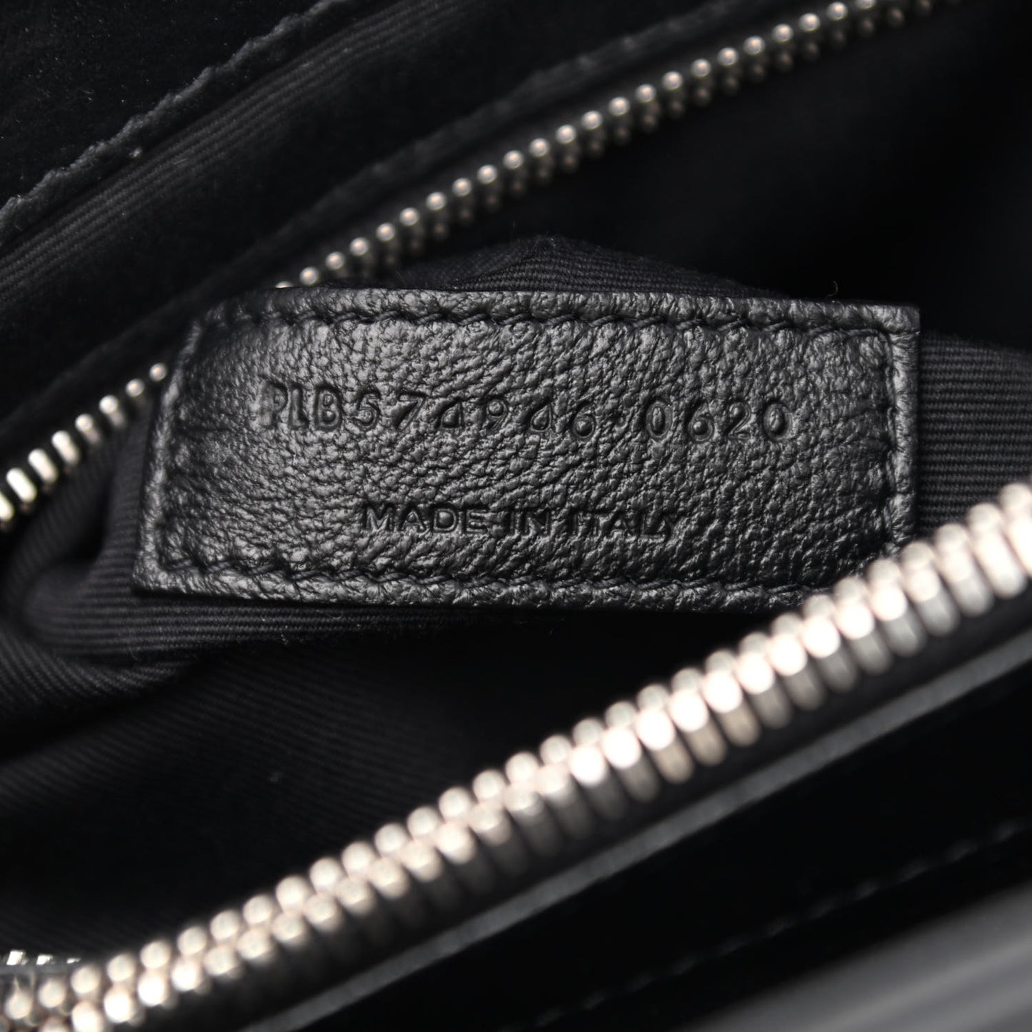 Calfskin Y Quilted Monogram Medium Loulou Chain Satchel Black