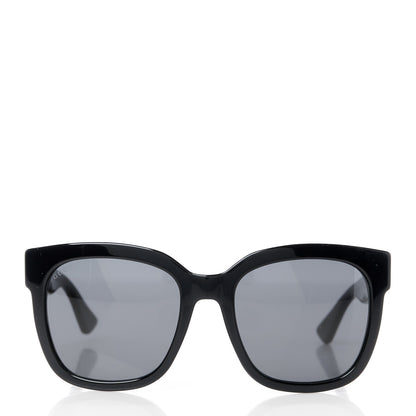 Gucci Acetate Square Frame Sunglasses GG0034S Black 2 of 8