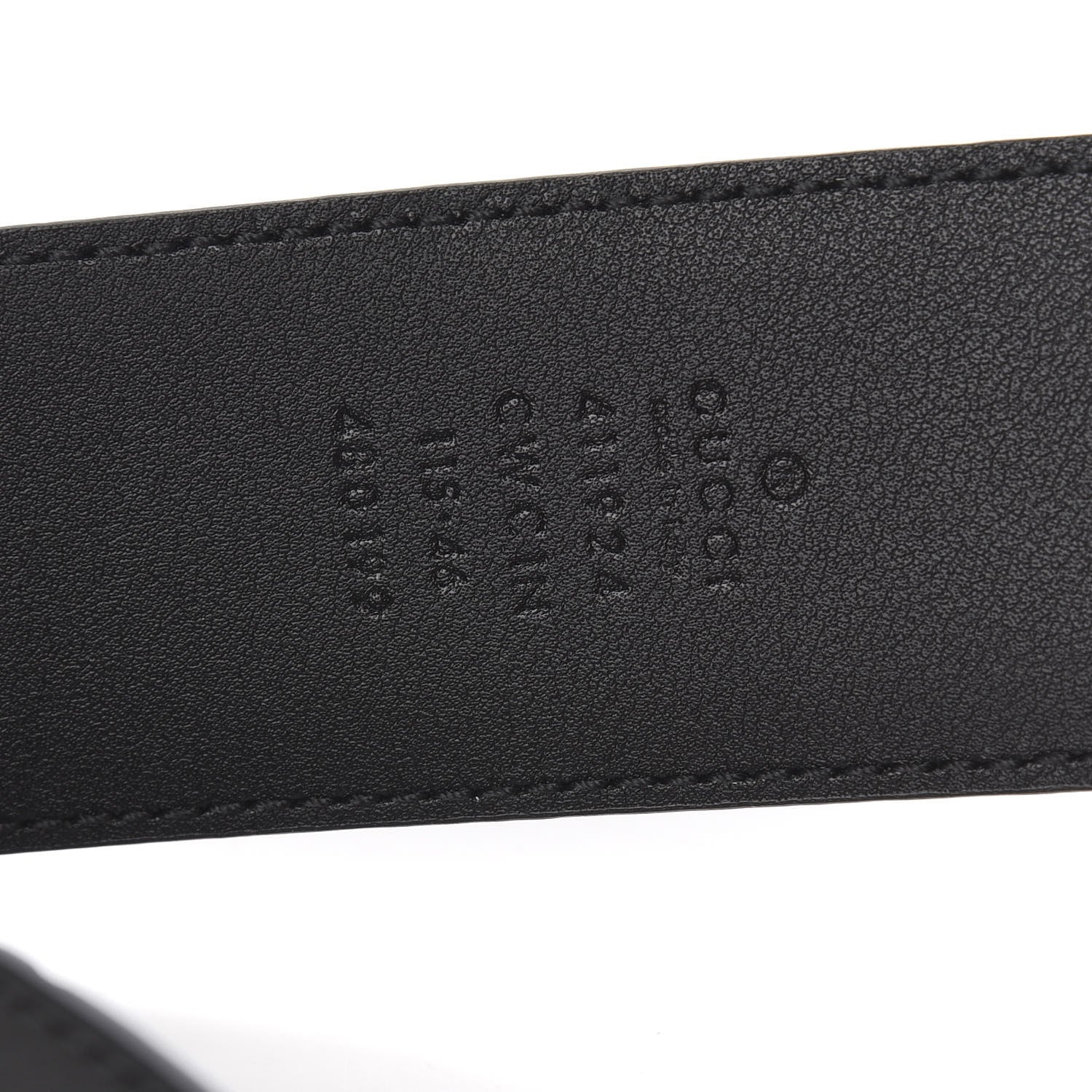 Gucci Guccissima Signature Interlocking G 40mm Belt 115 46 Black 5 of 5