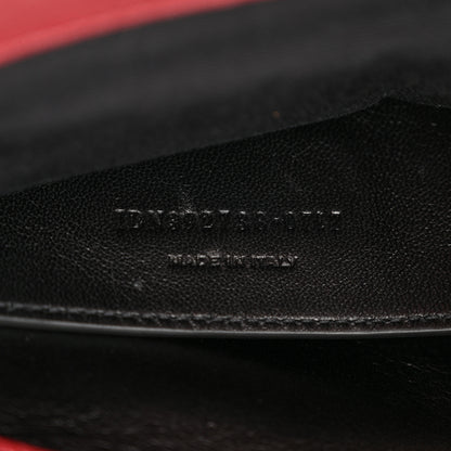 Saint Laurent Sheepskin Matelasse Chevron Large College Monogram Satchel Palissandre 7 of 11