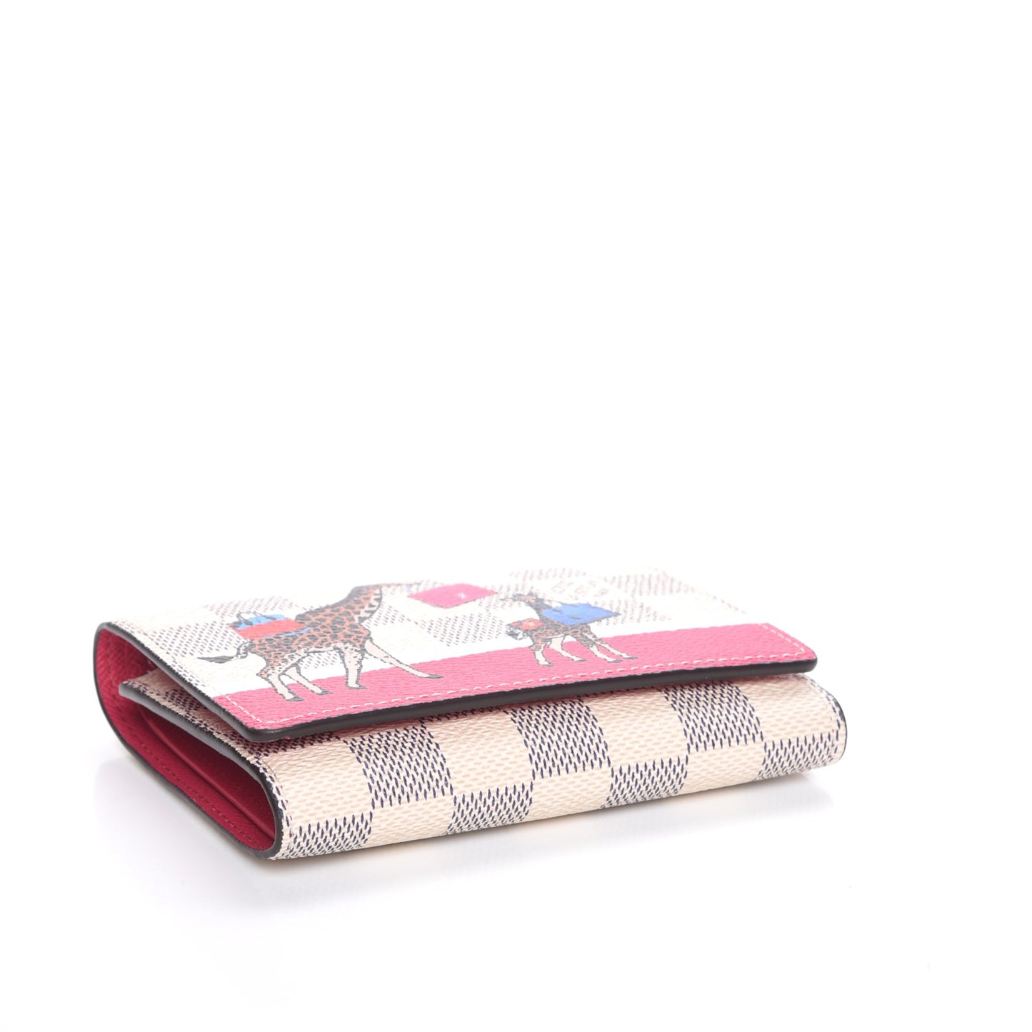 Damier Azur 2017 Christmas Animation Victorine Wallet