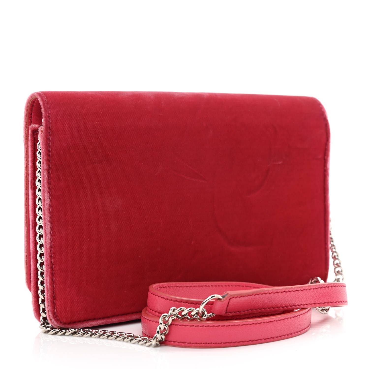 Jimmy Choo Velvet Palace Bag Pink 3 of 10