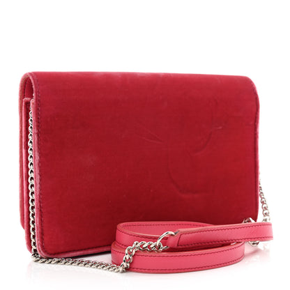 Jimmy Choo Velvet Palace Bag Pink 3 of 10