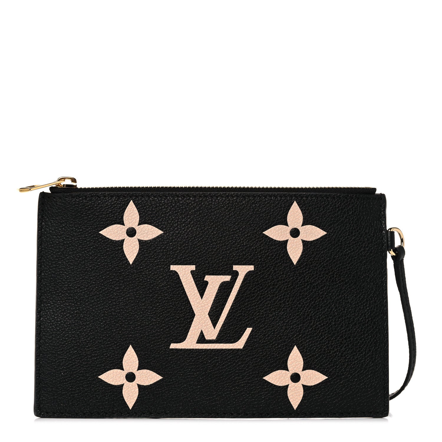 Louis Vuitton Empreinte Monogram Giant Neonoe MM Pochette Black Beige 1 of 6