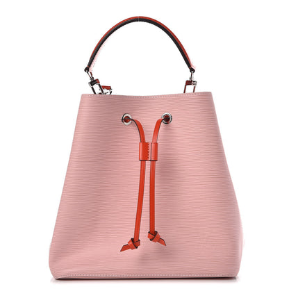 Louis Vuitton Epi NeoNoe Rose Ballerine Orange 1 of 8