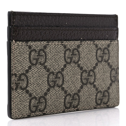 Gucci GG Supreme Monogram Ophidia Card Holder Brown 3 of 7