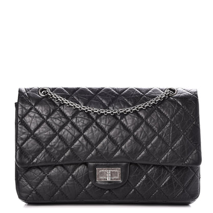 Chanel Aged Calfskin Quilted 2.55 Reissue 227 Flap Black 1 of 8