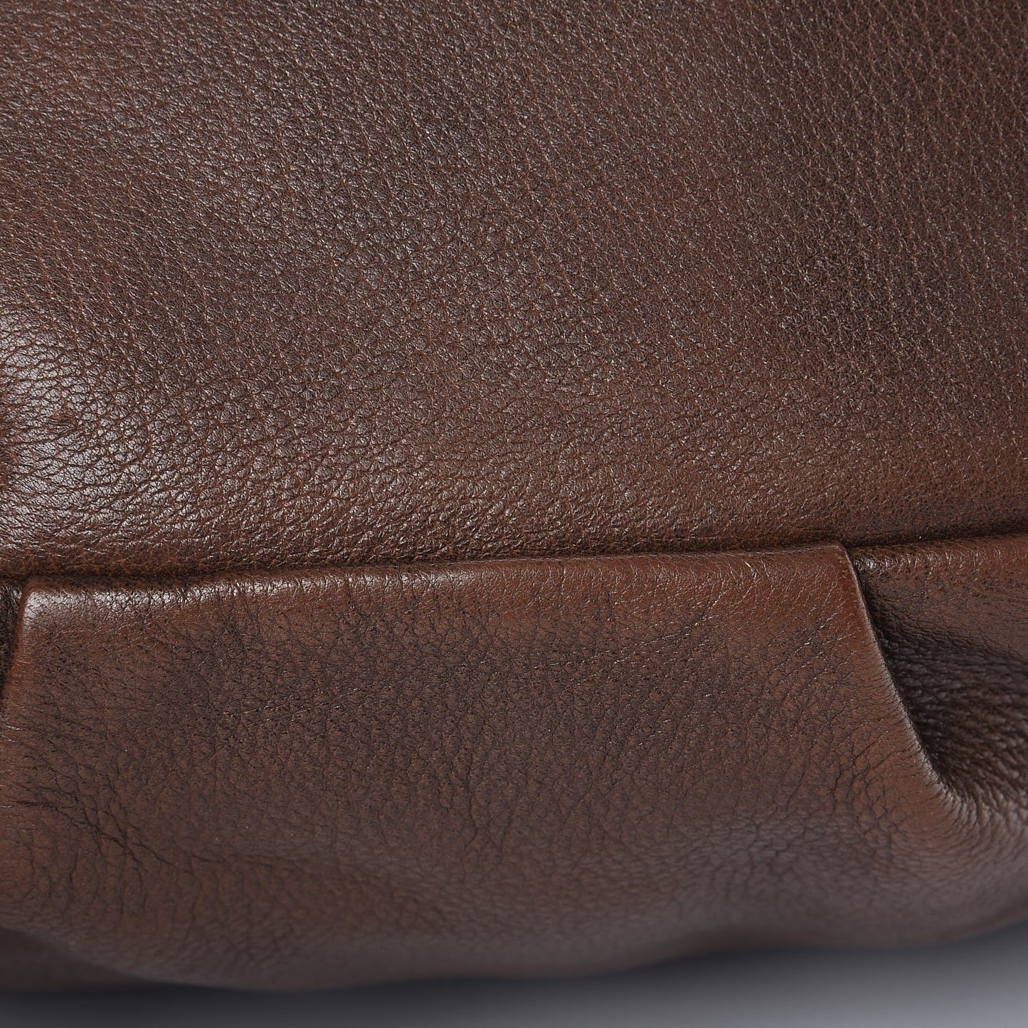 Cervo Lux Deerskin Chain Bag Bruciato