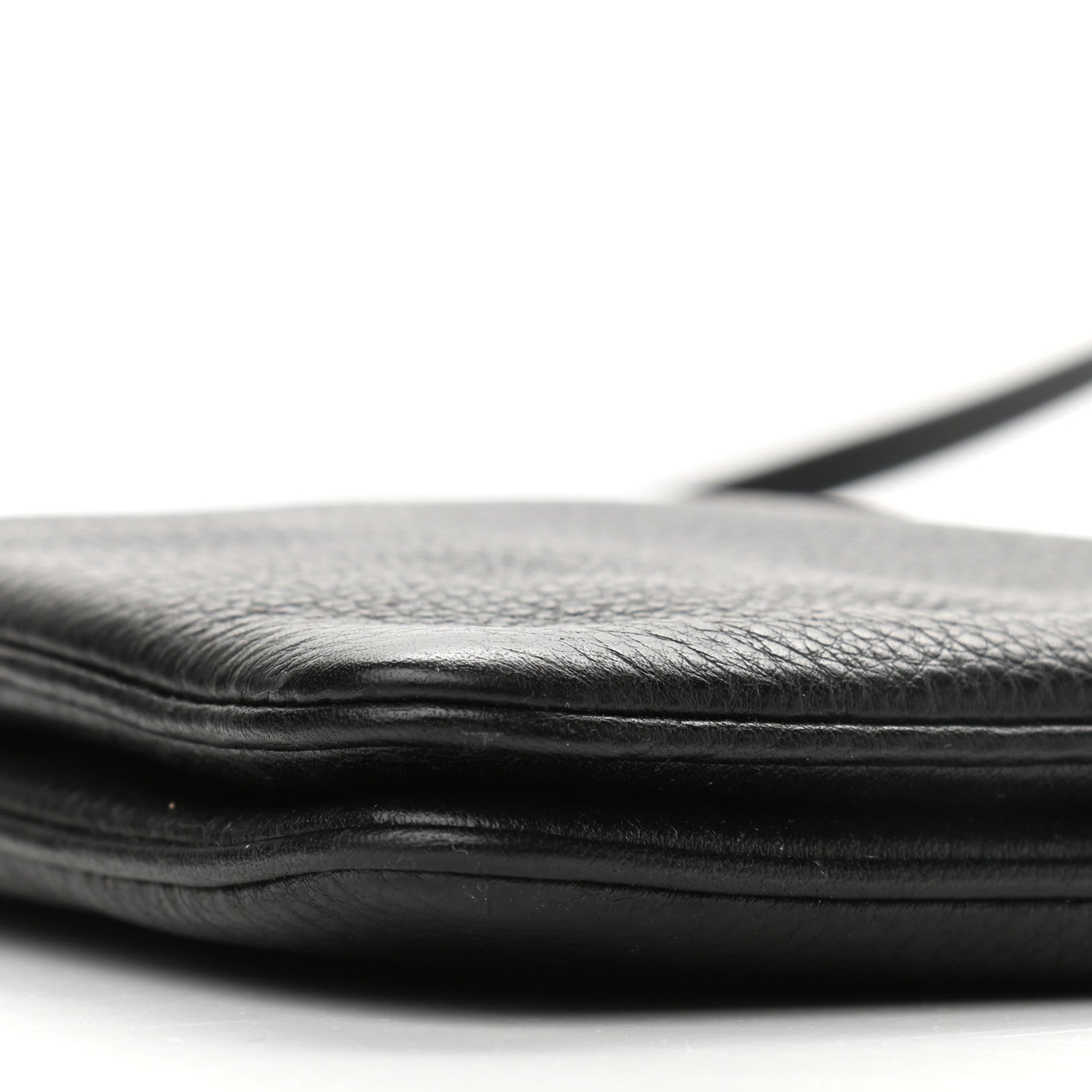 Prada Vitello Daino Double Zip Crossbody Bag Black 9 of 15