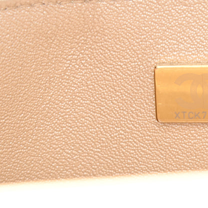 Chanel Metallic Goatskin Quilted Mini Rectangular Flap Gold 8 of 10