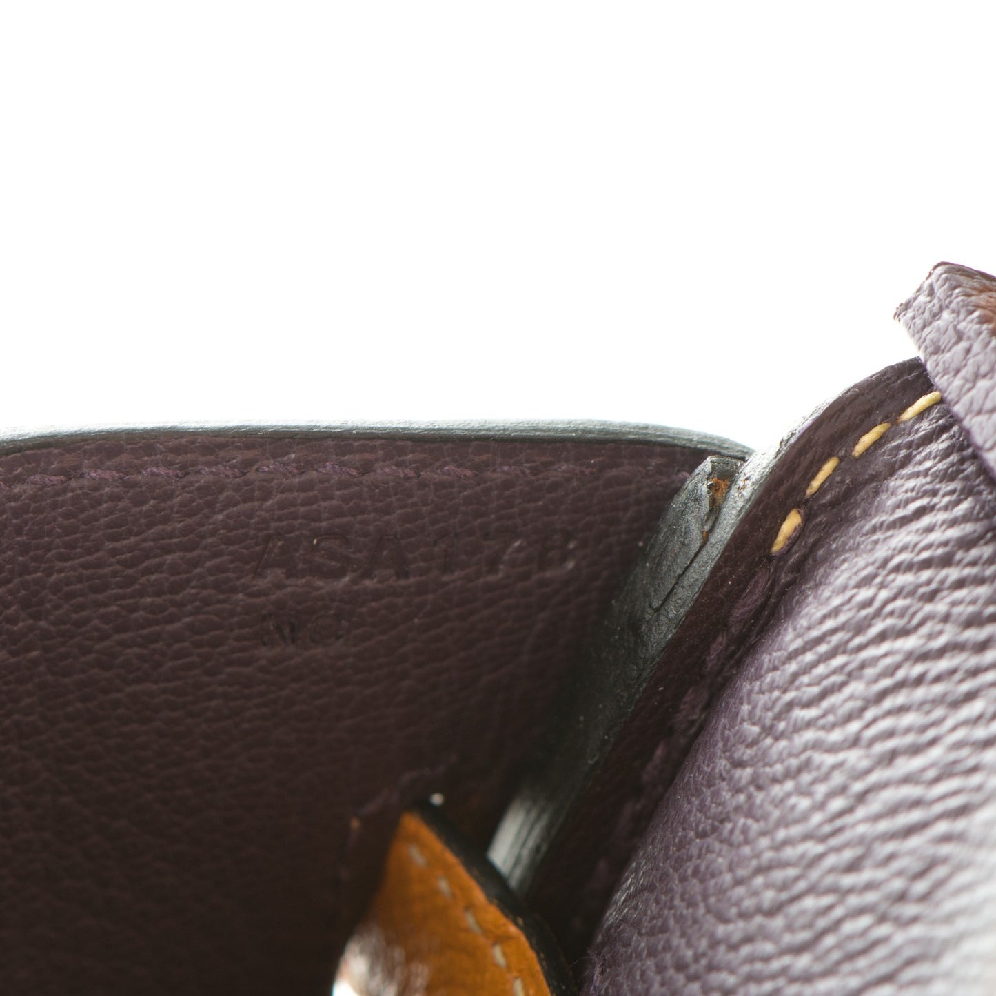 Chevre Mysore Horseshoe Birkin 30 Curry Raisin