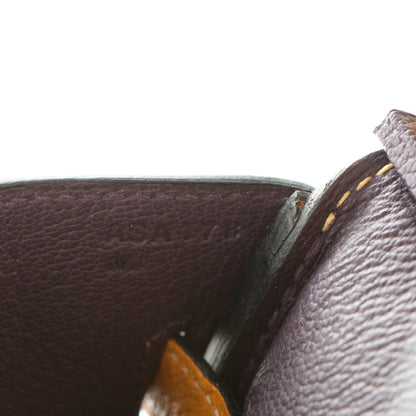 Hermes Chevre Mysore Horseshoe Birkin 30 Curry Raisin 10 of 23