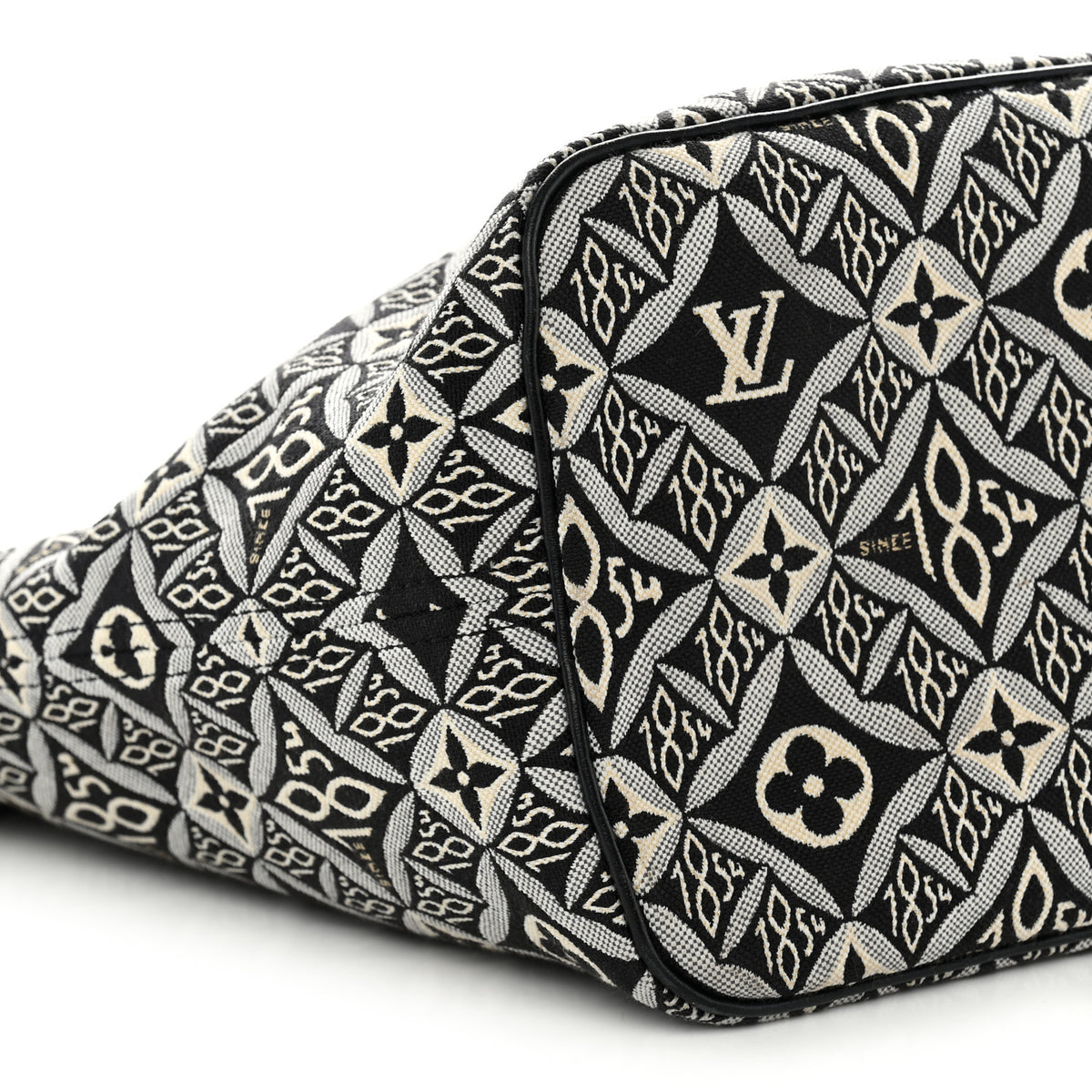 Louis Vuitton Jacquard Since 1854 Neverfull MM Grey 7 of 8