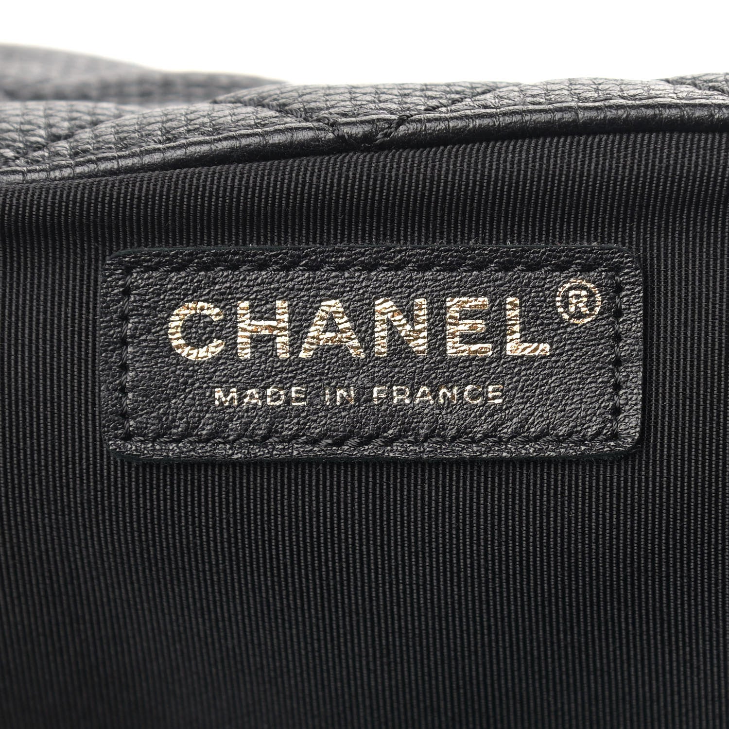 Chanel Calfskin Quilted XXL Travel Flap Bag Black 6 of 9