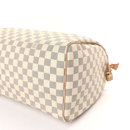 Louis Vuitton Damier Azur Speedy 35 8 of 8