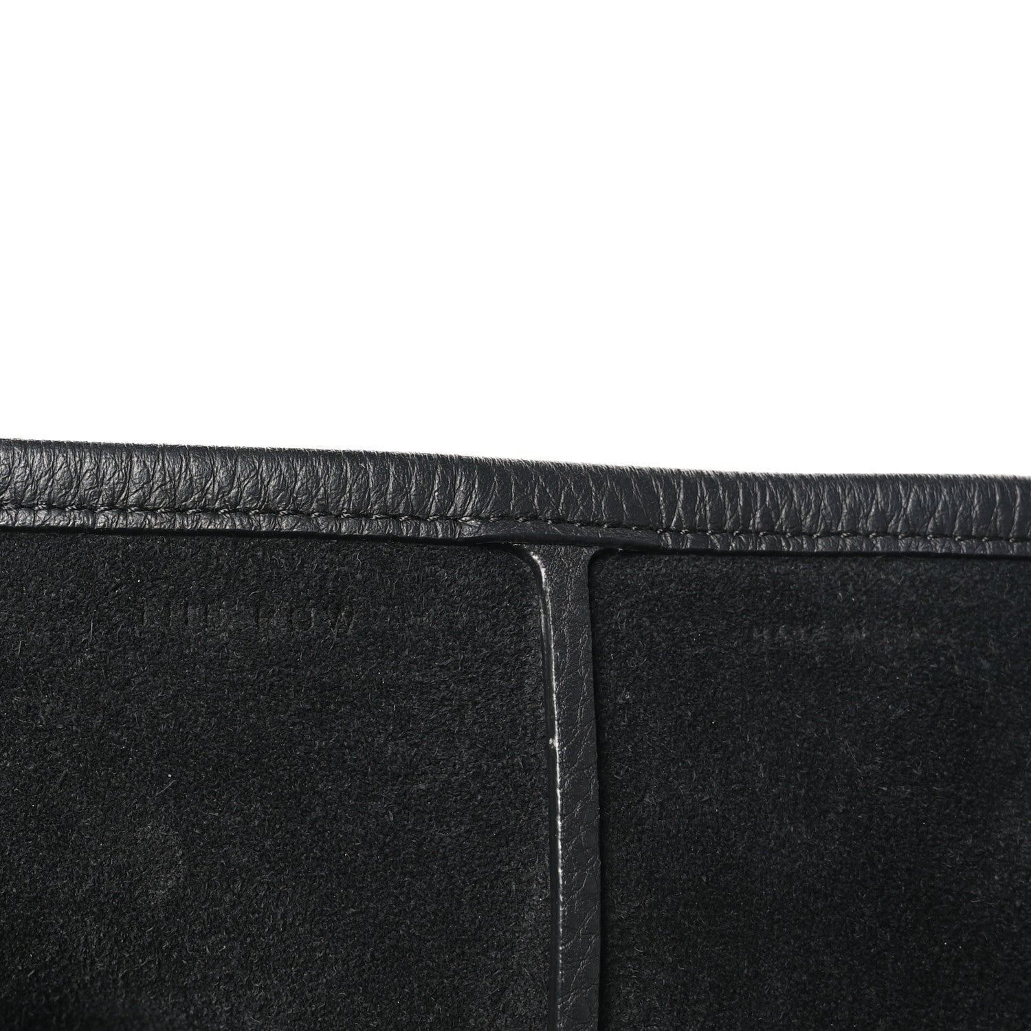 The Row Grained Calfskin Large N/S Park Tote Black 5 of 11