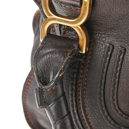 Chloe Calfskin Medium Marcie Satchel Truffle 10 of 14