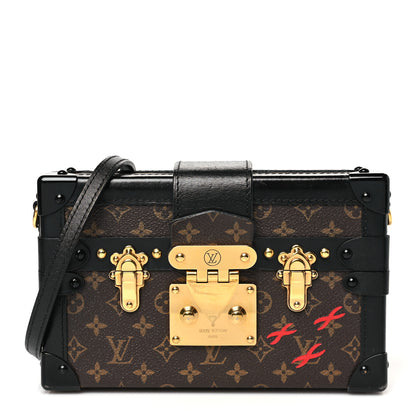 Louis Vuitton Monogram Petite Malle Black 1 of 11