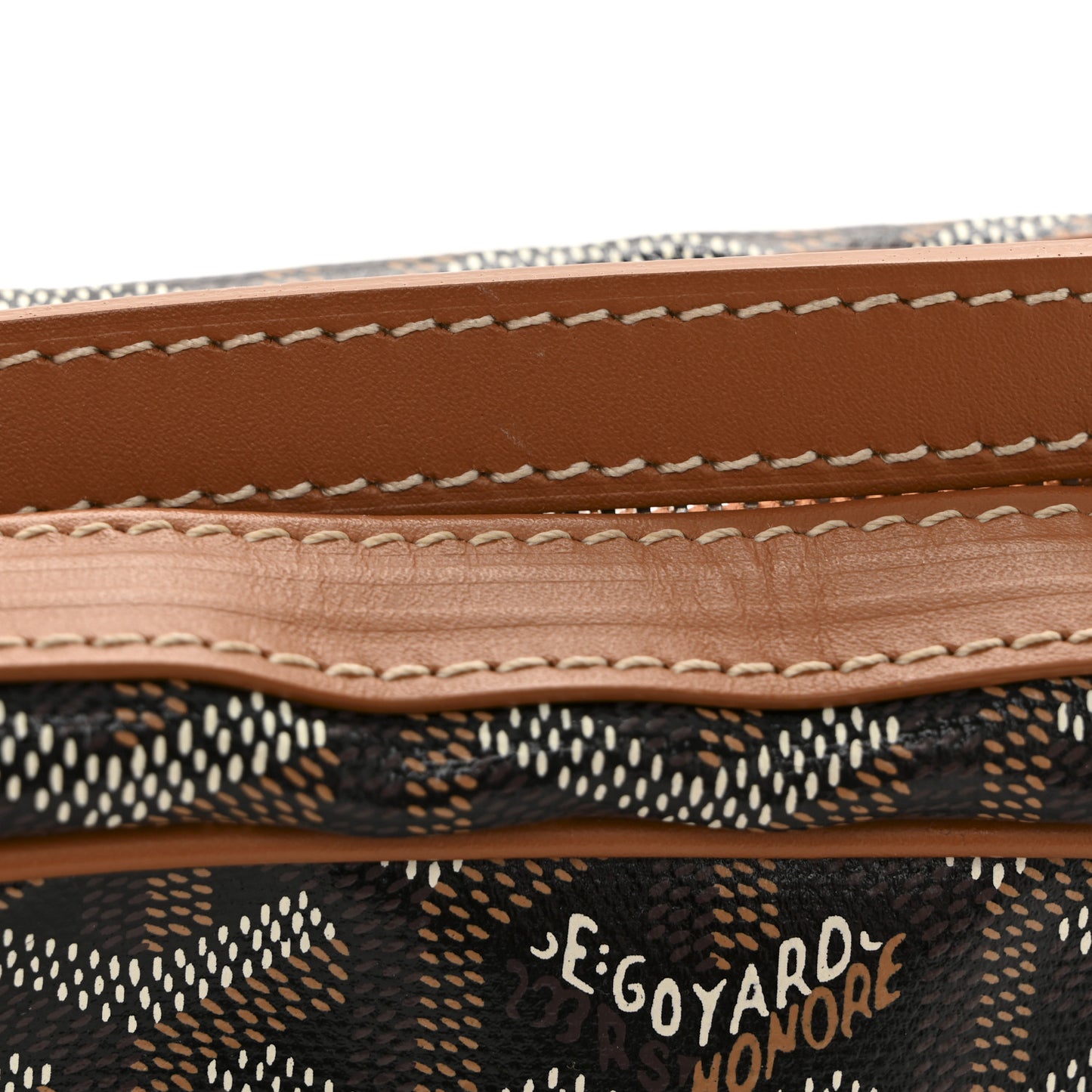Goyardine Sac Cap Vert Black Gold