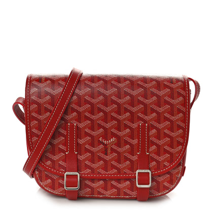 Goyard Goyardine Belvedere PM Messenger Bag Red 1 of 8