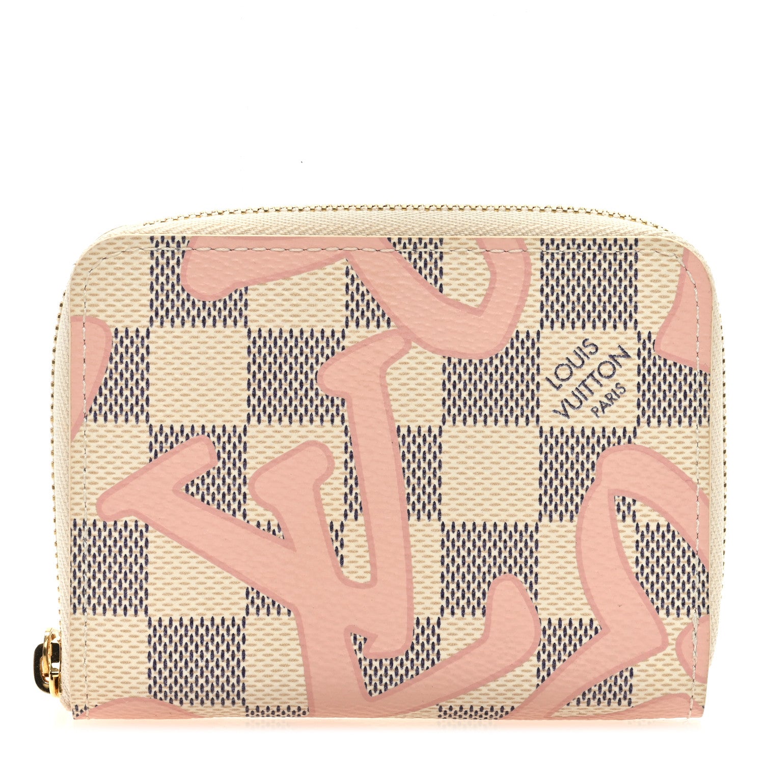Louis Vuitton Damier Azur Tahitienne Zippy Coin Purse 1 of 6